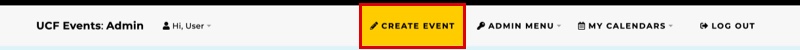 How to create a new event